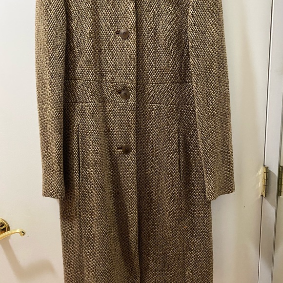 Via Spiga Wool Tweed Coat - Picture 5 of 8